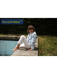 Traje completo con americana azul claro para el niño NOVA DRIMA – Modini  Shop