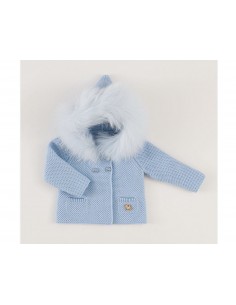 OFERTA ABRIGO NIÑO ROJO COLECCION NADAL LOLITTOS OTOÑO-INVIERNO 2023/24