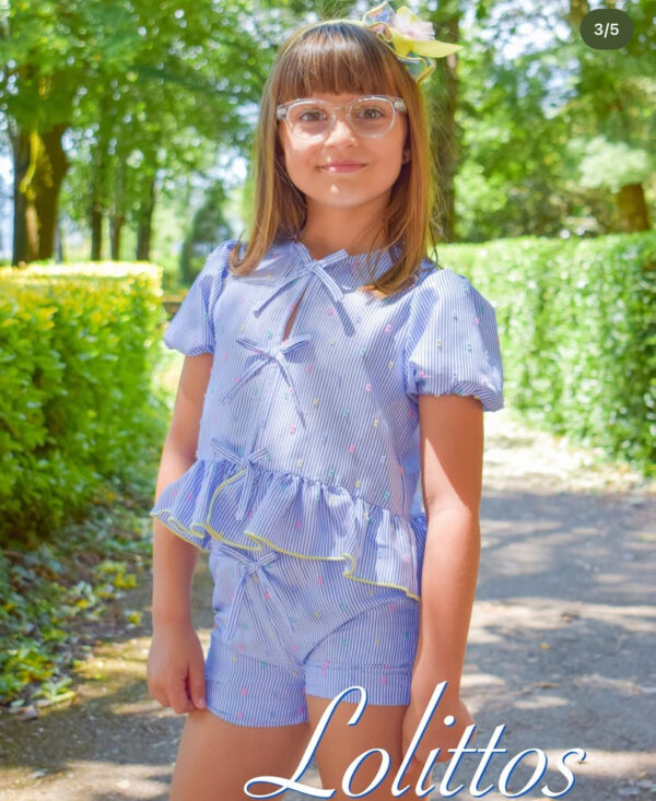 Conjunto Camisa y Short Alleres Lolittos