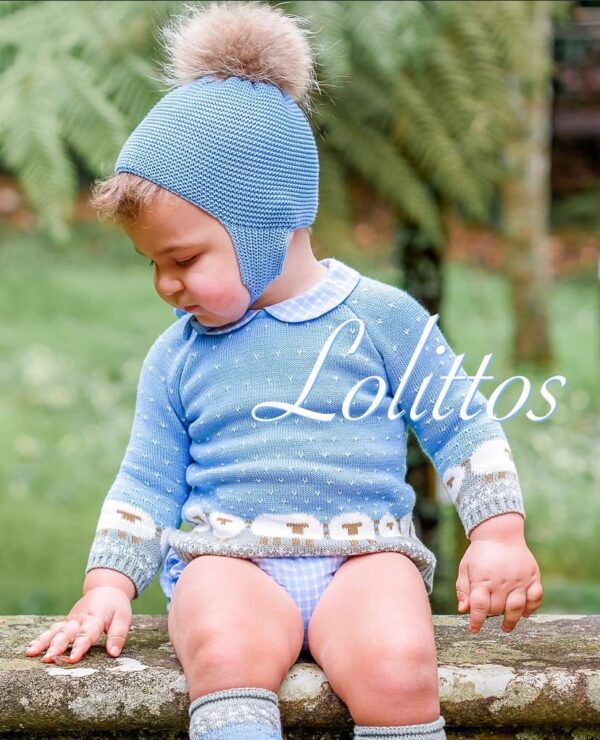 Conjunto niño Jubón y Cubre Lolittos Borreguito