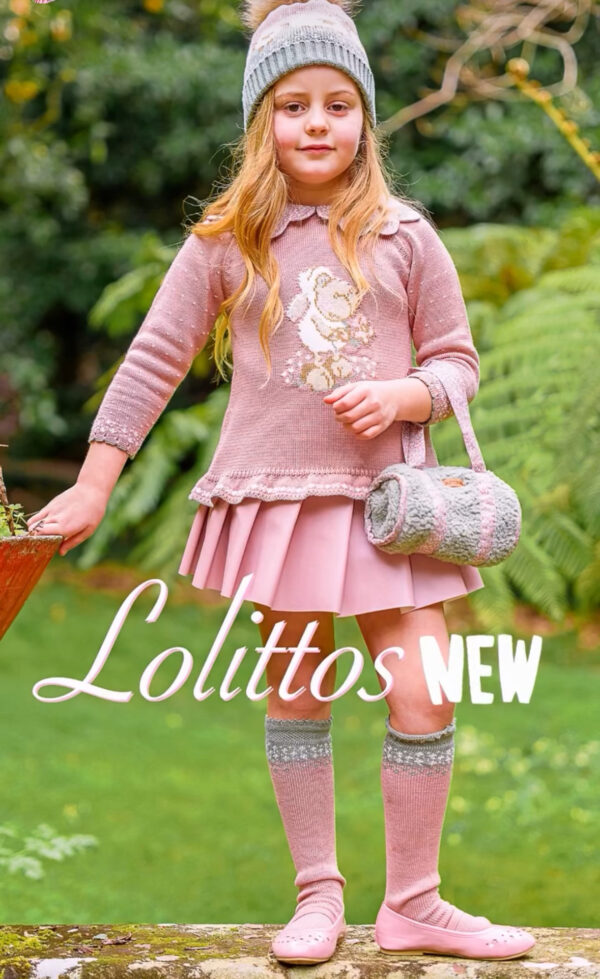 Conjunto Jersey Falda Borreguito Lolittos