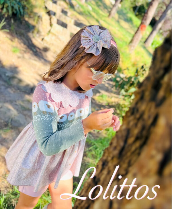 Conjunto Blusón Pantalon Niña Lolittos - Imagen 2