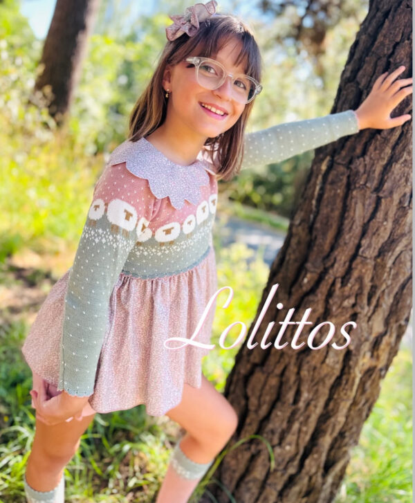 Conjunto Blusón Pantalon Niña Lolittos - Imagen 4