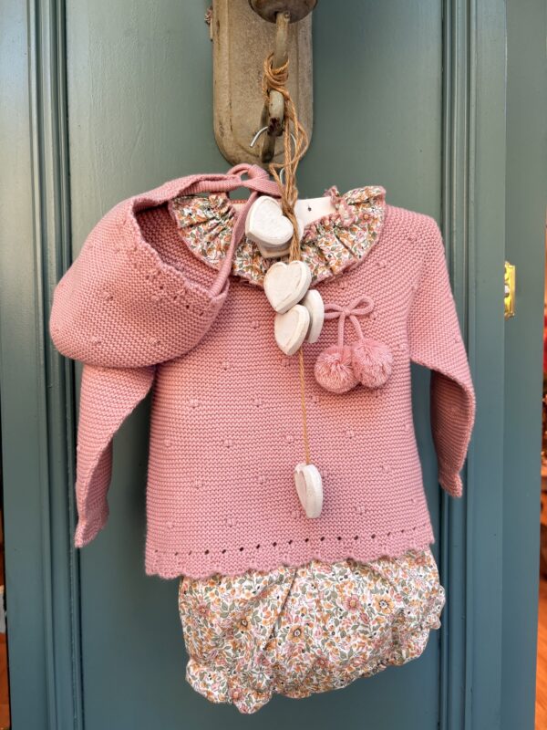 Conjunto con braguita de flor familia liberty de Popys - Imagen 4