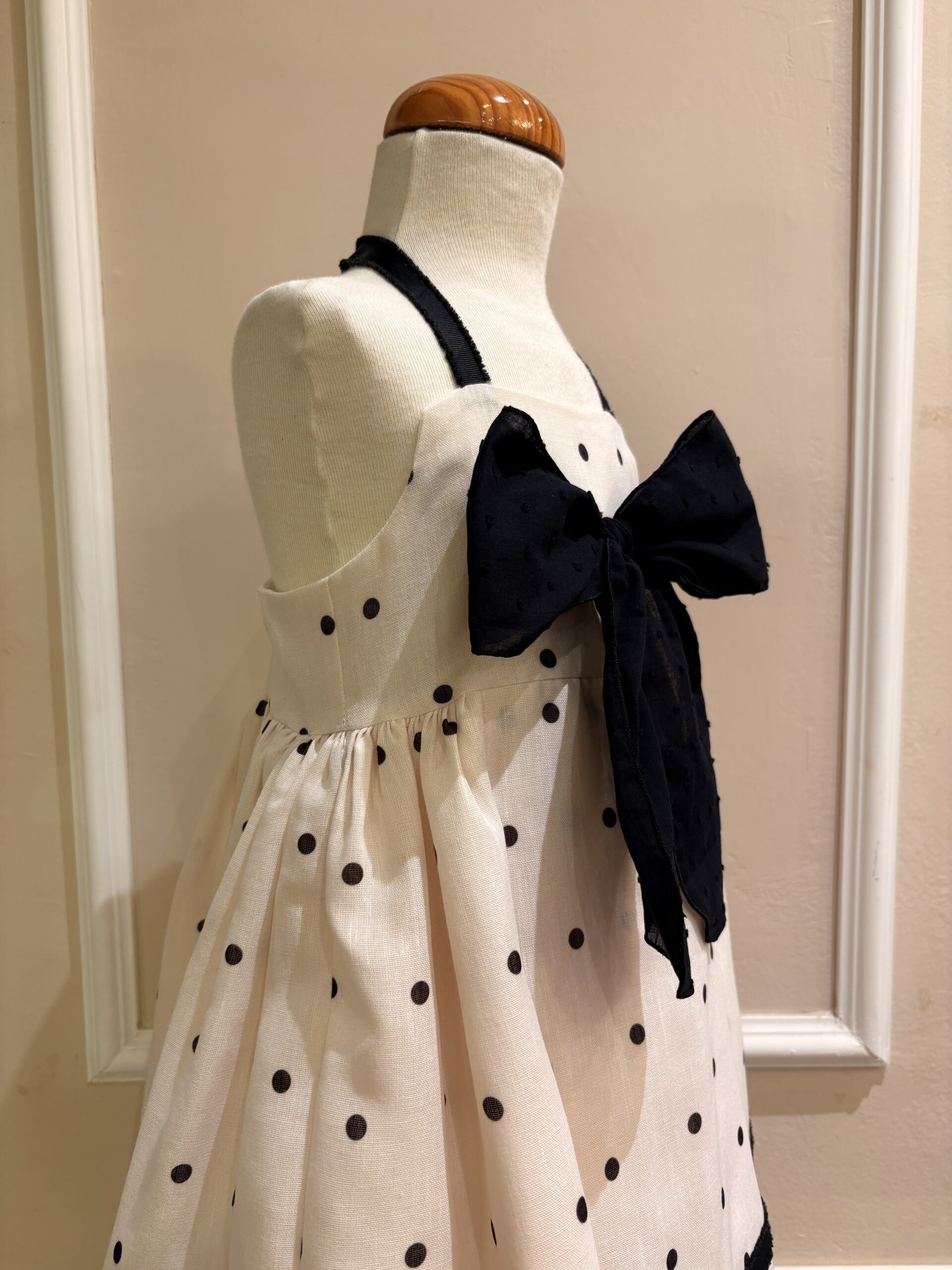 Vestido Lazo Niña Colección VIOLETA - Imagen 3